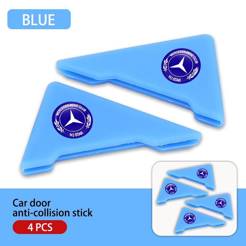 Car Door Corner Protective Anti-Collision Strip Silicon For Mercedes Benz C180 C300 W124 W176 W177 C200 C260 GLC CLE CLA AMG