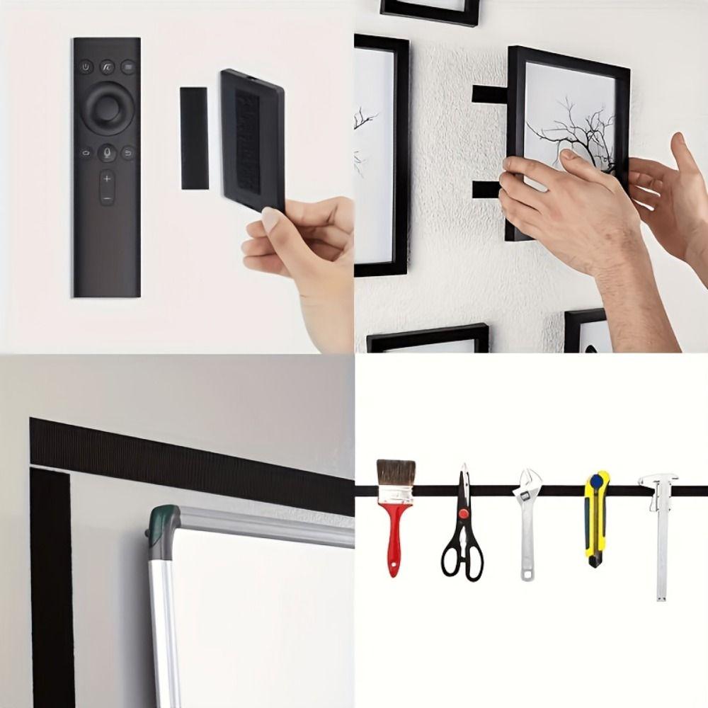 Reusable Self Adhesive Fastener Tape Strong Adhesive Hook & Loop Tape Sofa Pad