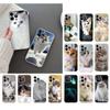 Чехол для телефона для Iphone 14 Pro Max 13 12 11 Pro Max Xs Xr X 12mini 7 8 Plus Se Lovely Cat Case Funda