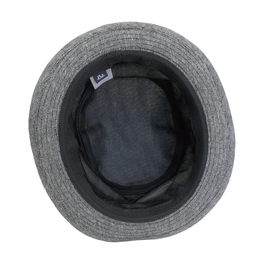 Базовая твидовая шляпа-порк-пай Ench большого размера мужская коричневая