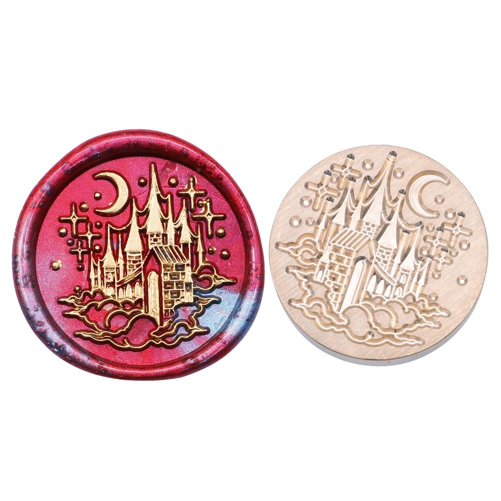 Серия «Средневековая церковь замка» с сургучной печатью, штамп для скрапбукинга, свадебных открыток, конвертов, подарочной упаковки