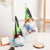 Summer Gnomes Decoration Cute Beach Plush Gnome Figurines Wearing Flip-Flops Hawaiian Style Elf Dwarf Ornament for Home Farmhouse Tiered Tray Decor