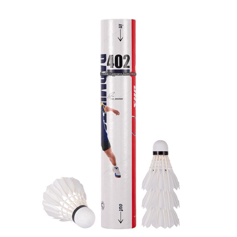 DHS Badminton Goose Feather Shuttlecocks
