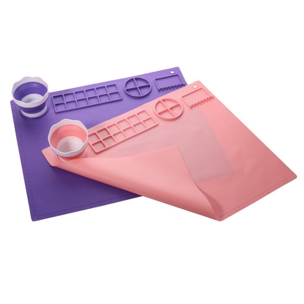 Силиконовый коврик для творчества Силиконовый коврик для рукоделия Поделки Граффити Живопись Коврик для рисования Силиконовый коврик для рисования Инструменты