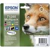 Ink Cartridge - EPSON - T128540 4PACK - Inkjet - Multi-color - Pack of 4
