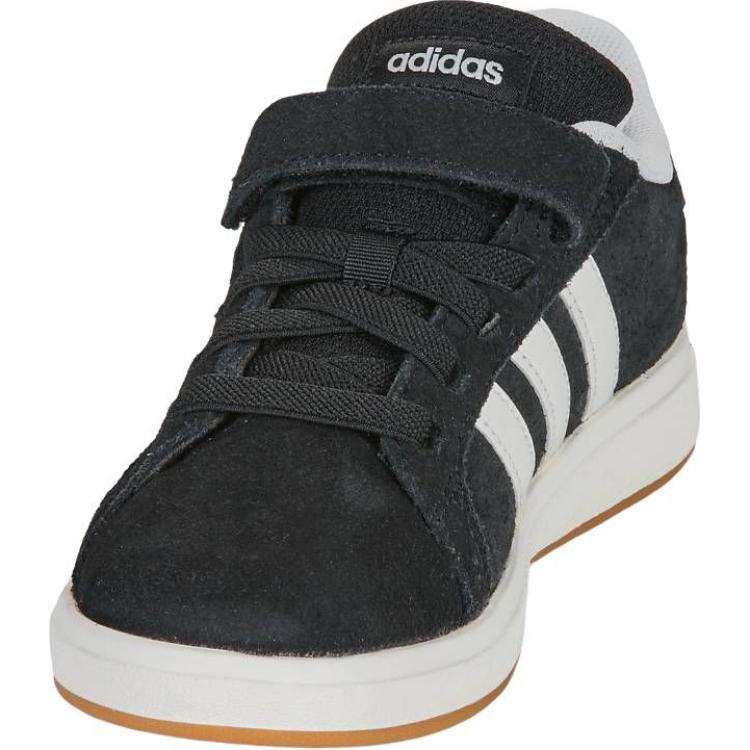 adidas GRAND COURT Низкие Кроссовки для Детей Стиль Жизни Черные Детские JP5896