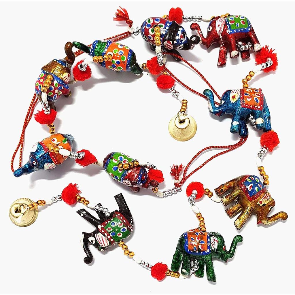 Elephant Wall Hanging Feng Shui Main Door Wall Hanging Latkan Toran For Pooja Garden Hall Home Decoration For Home