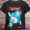 Cinnamon Roll T-Shirt Blue Eyes White Dragon Anime Soft Tee Shirt Kawai 90s Size