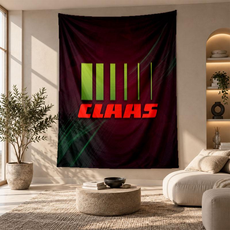 Декоративный гобелен, Настенное искусство с принтом CLAAS, Легкое настенное панно для фона спальни
