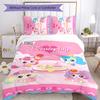 Magic Sweety 3pcs Bedding Set Duvet Cover Closure Includes 1 Duvet Cover & 2 Pillowcases for All Seasons Bedroom Home Dorm Decor