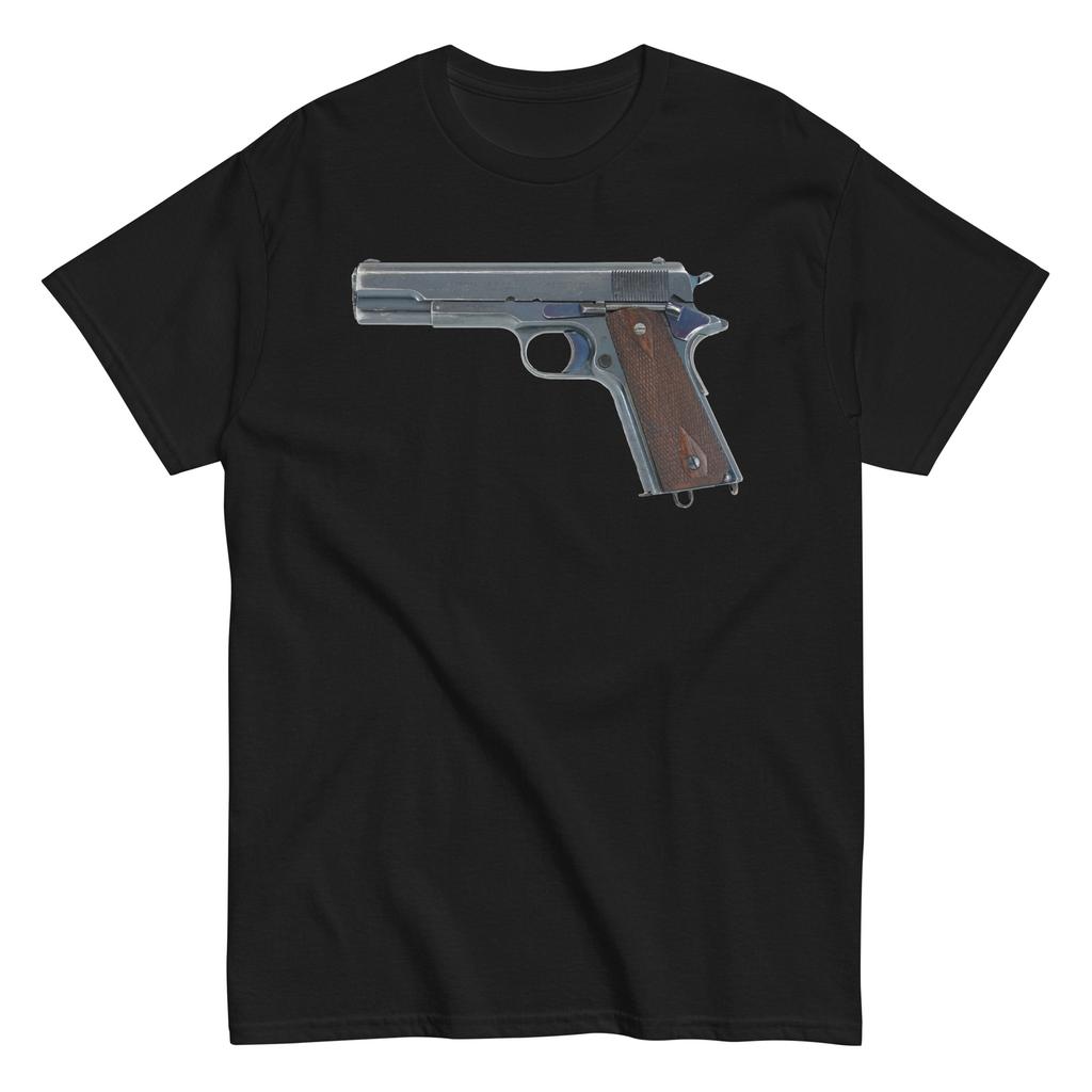 Армейский пистолет Colt M1911 Унисекс Классическая футболка