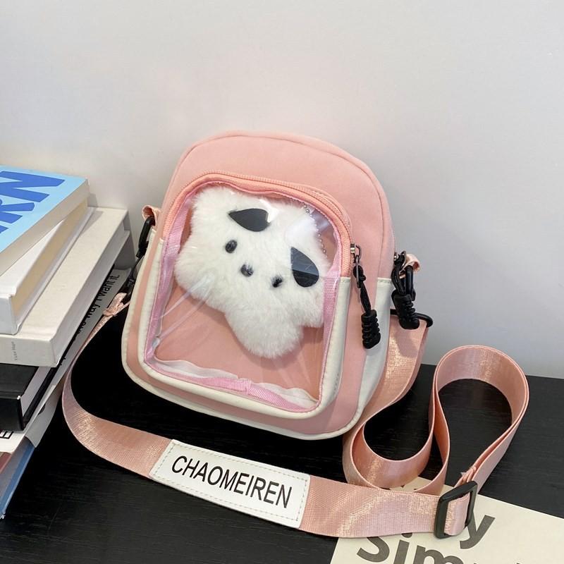 Childrens Canvas Crossbody Bag With Durability And Antitheft Features For School And Outings