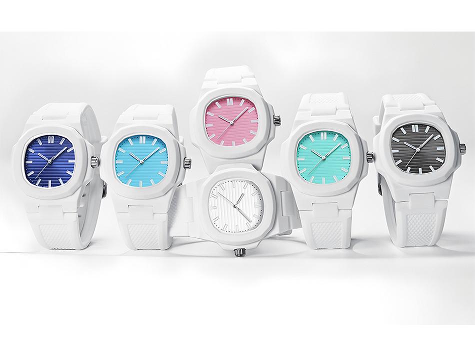 Fashionable Parrot Waterproof Luminous Silicone Watches - Versatile Sports Design for Students (Couples)