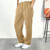 Men Baggy Sweatpants Drawstring Waist Athletic Pants Straight Leg Casual Trousers Jogging Pants for Autumn Winter Workout Tennis Morning Running