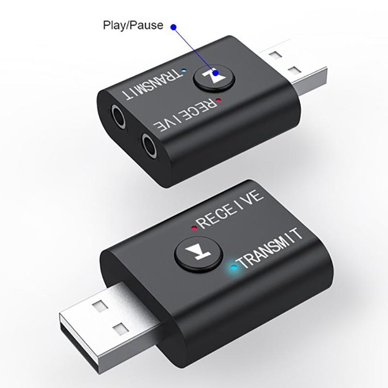 Usb беспроводной Bluetooth адаптер 5.0 передатчик Bluetooth для компьютера телевизора ноутбука