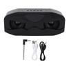 Wireless Bluetooth Speaker Dual Horn Multicolored Lights Bass Radio Small Speaker