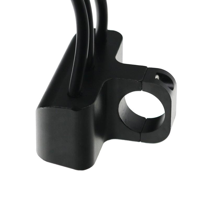 LMoDri переключатель мотоцикла, ремонтные детали, алюминиевый сплав, три кнопки, красные светодиодные водонепроницаемые фары для мотоцикла, прожекторы