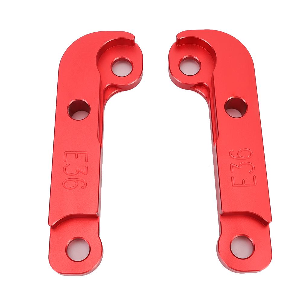 Car Steering Drift Lock Adapter Increasing Turn Angle 25percent 30percent Fits for E36 M3(Red )