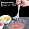 Handheld Meatball Mold Stainless Steel Maker Spoon, Non-Stick Meat Baller Tool, Ergonomic Handle Rice Ball Shaper Uniform Round Meatballs for