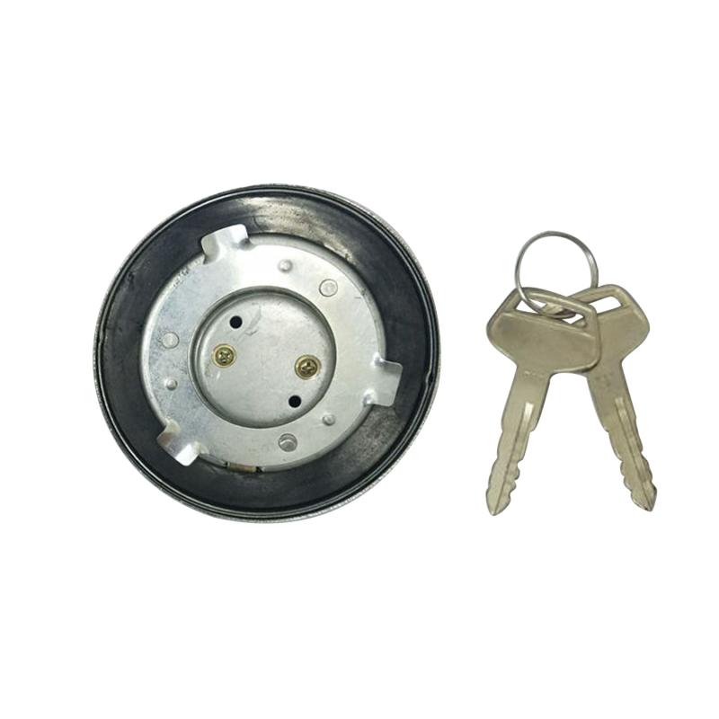 New Oil Fuel Tank Cap with 2 Keys 20Y-04-11161 20Y-14-11160 Compatible With Komatsu Excavator PC120-6 PC130-7 PC160-7 PC200-8