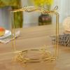 4/6 чашек Золотые подставки для чашек Стойка для домашней кухни Настольный держатель для кофейных кружек Органайзер для хранения Стойка для слива воды из чашек