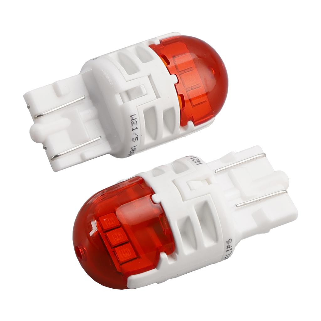 Car Light LED-AMBER Ultinon Pro6000 W21/5W 11066AU60 For Philip