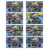Hot Wheels Monster Truck Ассортимент Транспортных средств Мини Набор из 8 Машинок по Возрастам 164 Набор из 2 Игрушки, Машинки, (2 шт.), В коробке, 3+, Многоцелевой, FYJ64-987A
