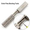 1 комплект, стоматологические эндодонтические файлы, инструменты для гибки, файлы для корневых каналов, инструменты для предварительного изгиба, эндодонтические файлы из нержавеющей стали