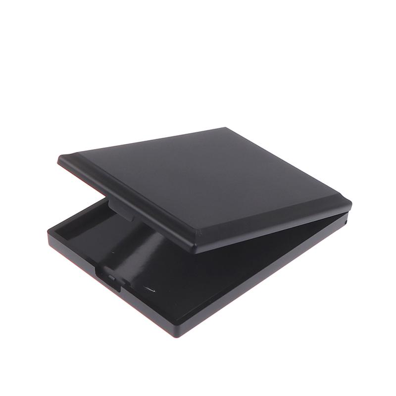 Прямоугольная матовая черная пустая коробка, магнитная коробка для макияжа, тени для век, поднос для губной помады, коробка для хранения румян