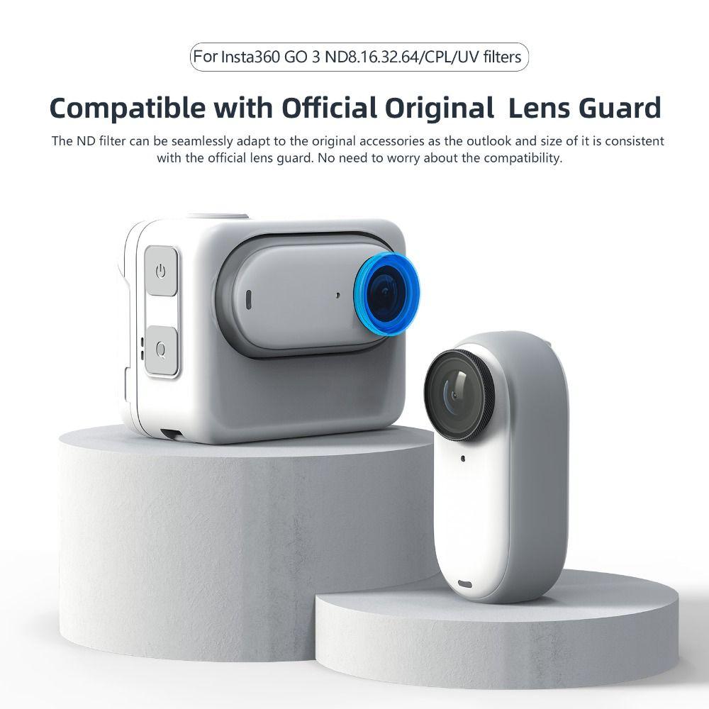 ND8 ND16 ND32 ND64 Lens Filters CPL Lens Cover New Protective Lens for Insta360 GO 2 GO 3
