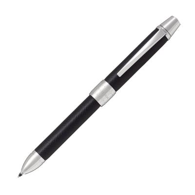 Pilot Механический шариковый карандаш Ridge Leather Black 2+1 BTHR-3SL-B Многофункциональная ручка, 2 цвета 0,7 мм + 0,5 мм