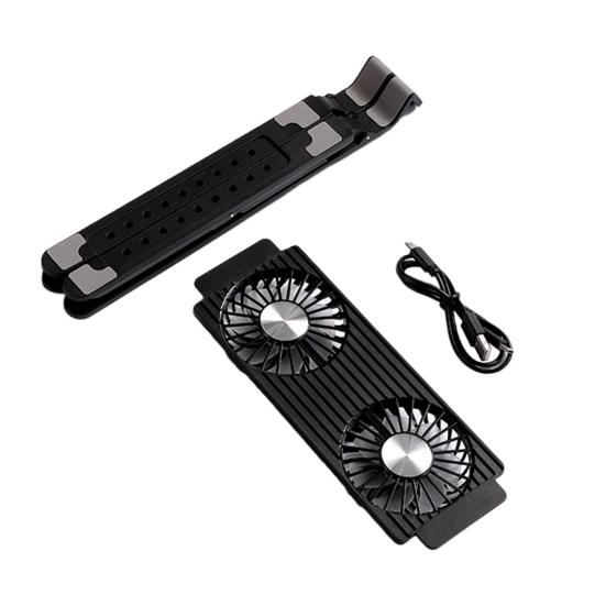 Ноутбук Радиатор Компьютер Кронштейн Подставка Регулируемая Высота Треугольная Структура Высокая Устойчивость Сильный Поток Воздуха