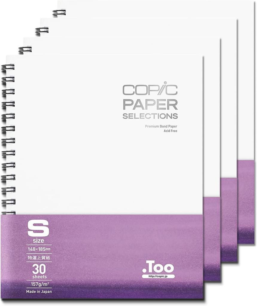 Too Copic Paper Selection Sketchbook, Small, Set of 4