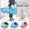Baby Bed Baby Bassinet for 0-8 Month Basket Newborn Travel Bed Cradle Safety Infant Bassinet Crib