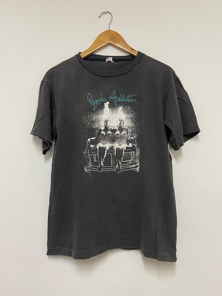 Vintage 90s Janes Additions “ Retual De Lo Habitual 1990 T-Shirt / Alternative Rock / Rare / Tour / Black / M