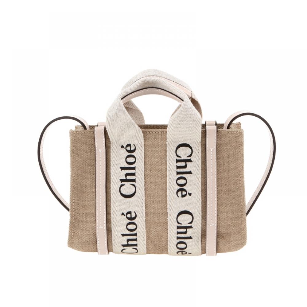 Chloe Woody Mini Top Handle Tote Bag 6j5 Chc22ap237i26