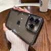 Прозрачный Космический Чехол Подходит для IPhone16pro Защитный Чехол Apple 17Air Чехол для Мобильного Телефона 15 Мягкий Чехол 14 Простой
