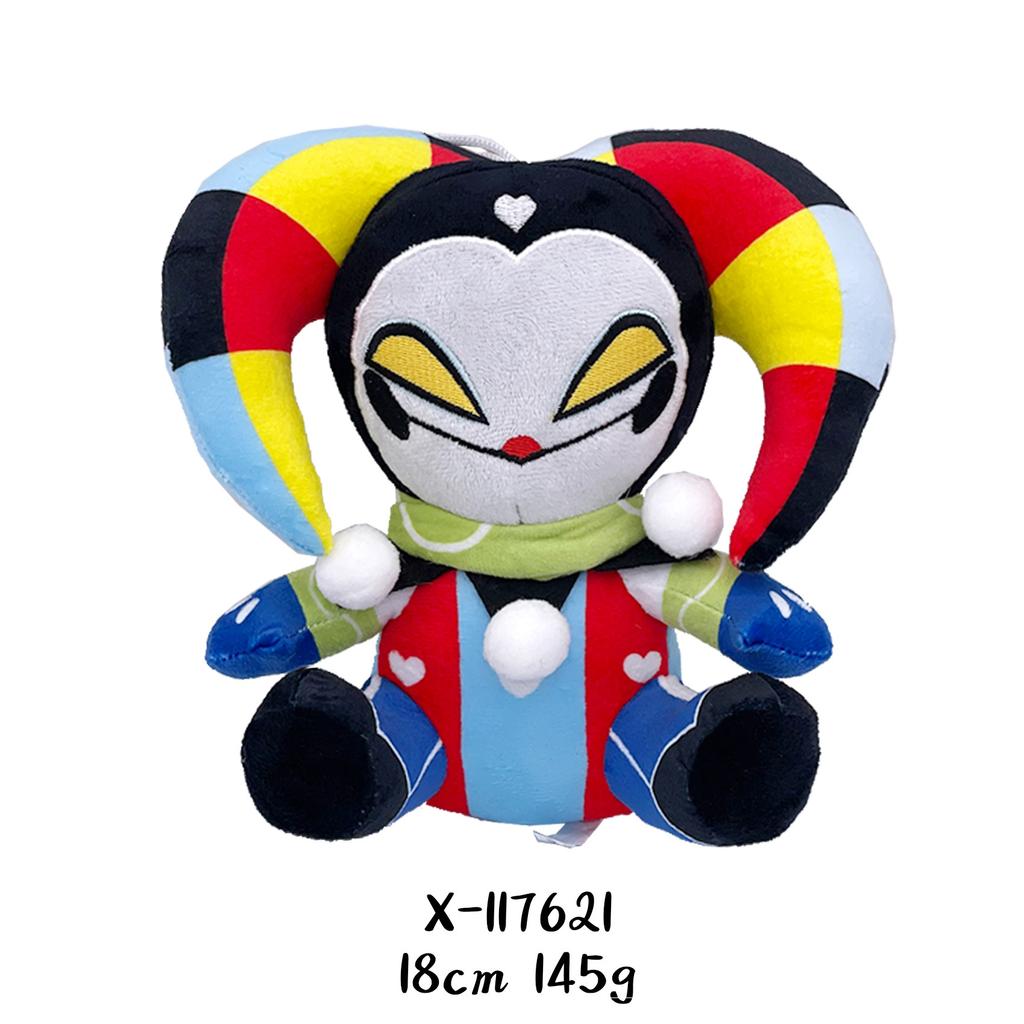 Helluva Boss Plush Toy Asmodeus Loona Stolas Loo Loo Land Anime Plush Doll Blitzo's Teddy Doll Stuffed Plushie Gift Toy for Kid