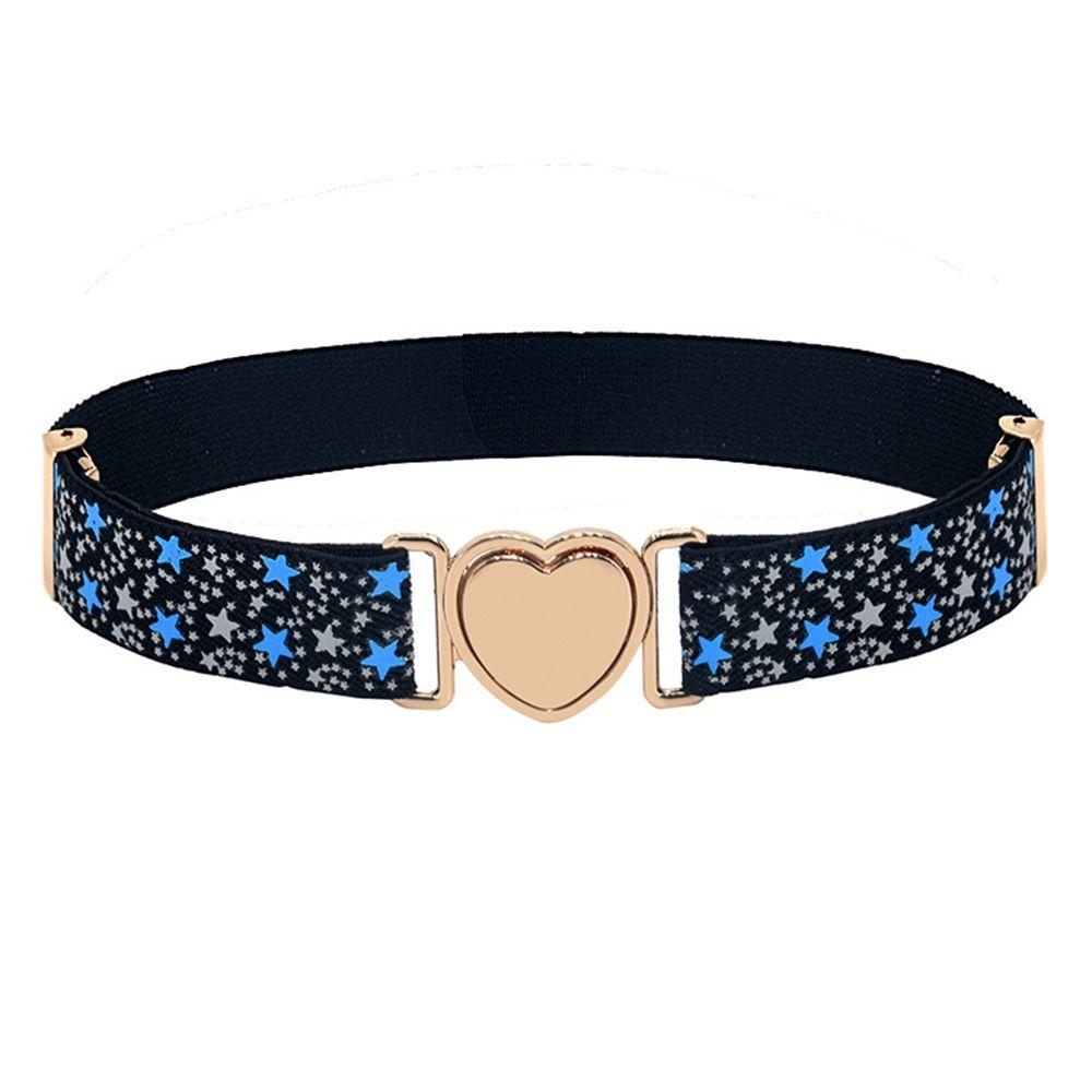 Teen Kids Stretch Adjustable Dresses Girls Elastic Belts Waist Belt