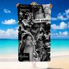 Ayliva Beach Towel, Soft Large Absorbent Towel For Beach Swimming Pool Travel Vacation