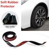 2PCS Car Wheel Rim Edge Anti Scratch Stickers Adhesive Arches Flare Extension Trim Protector Wheel Eyebrows Styling Protection