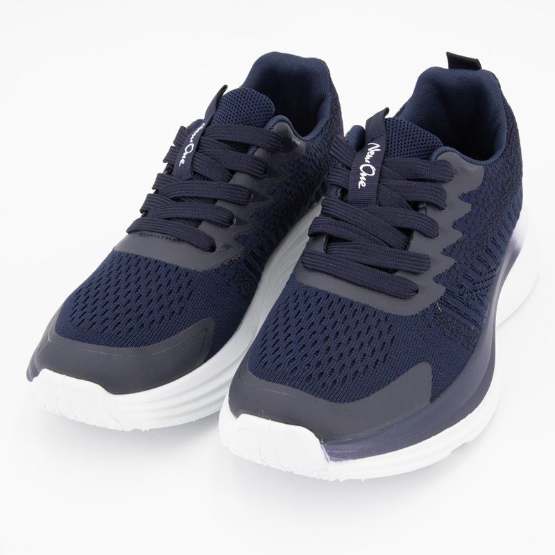 Кроссовки тон в тон сетка толстая подошва k51807 Мужские NEW ONE