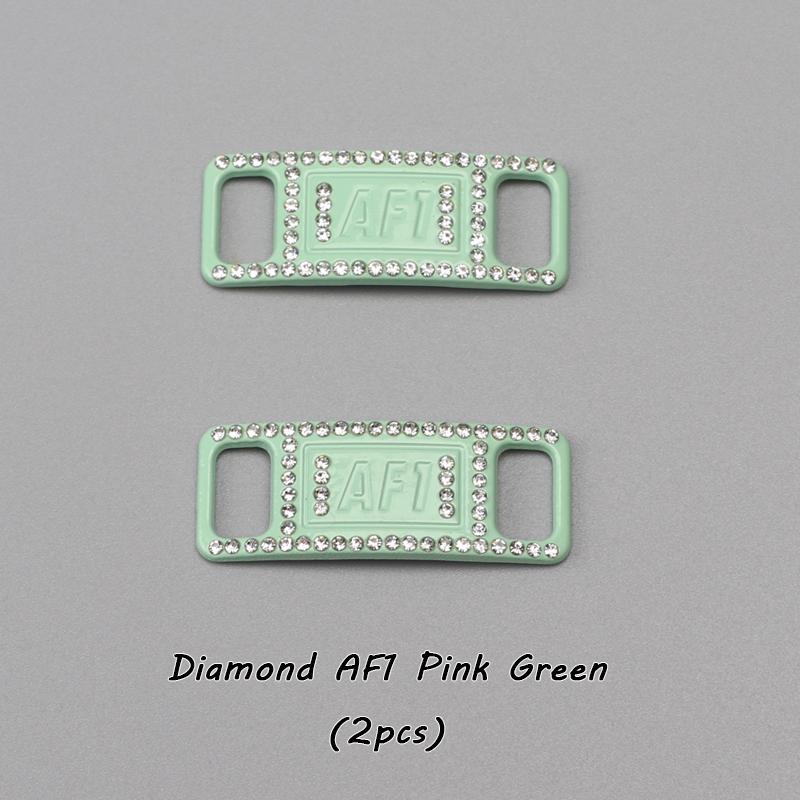 № 8, новинка 2022 года, подвески для обуви с бриллиантами AF1, кроссовки, шнурки, пряжка, качественные металлические шнурки, украшения, аксессуары для обуви