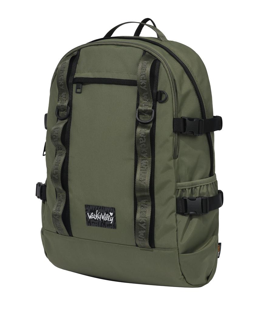 Сумасшедший Вилли Рюкзак из стропы Cordura Оливково-зеленый