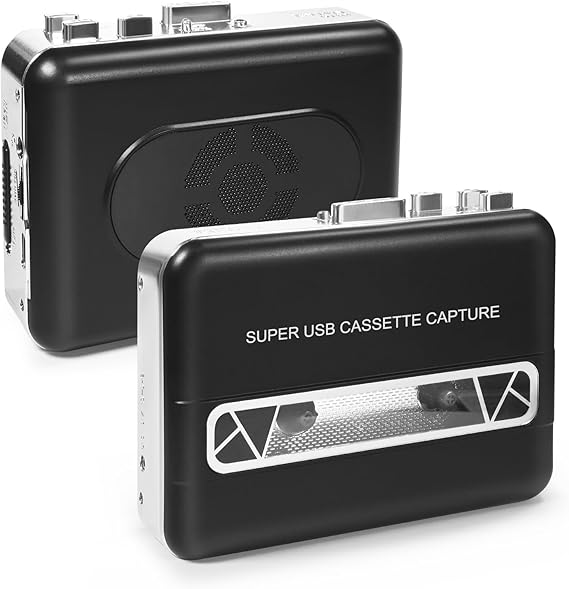 Factory ODM Portable Stereo Super USB Cassette Capture Tape Player Walkman With Built-in Hifi Speaker