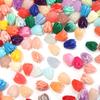 10 шт. 7x9 мм Бусины-бутоны жасмина из искусственного коралла, разноцветные цветочные россыпные бусины для изготовления украшений, браслетов, ожерелий, сережек DIY