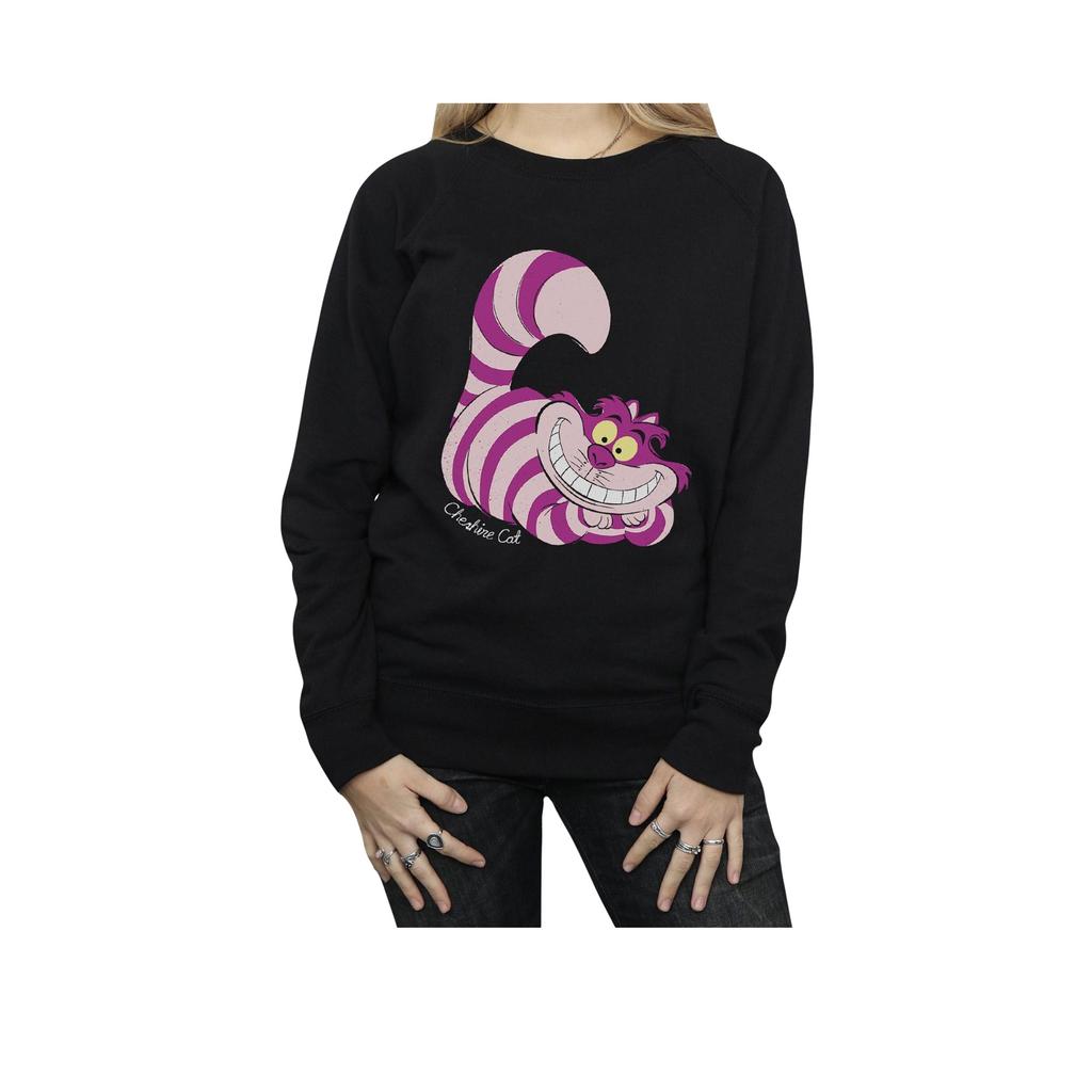 Alice In Wonderland Womens/Ladies Cheshire Cat Sweatshirt