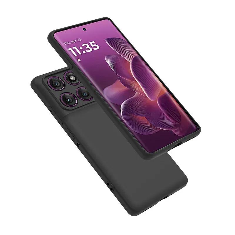 For Motorola Moto Edge 60 Edge60 5G 60Pro Pro 60Stylus Stylus Case Slim Matte Black Soft TPU Silicone Back Cover Phone Cases