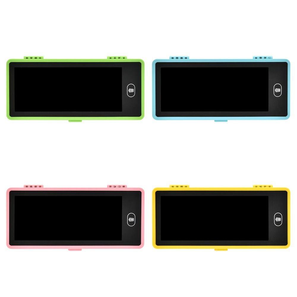 Erasable Drawing Board Pen Box with LCD Screen Stationery Box Cartoon Pen Bag  Gift