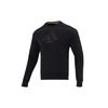 Th Logo Sweatshirt Casual Sport Crew Neck Long Sleeve Men Sweatshirt Black HE9901